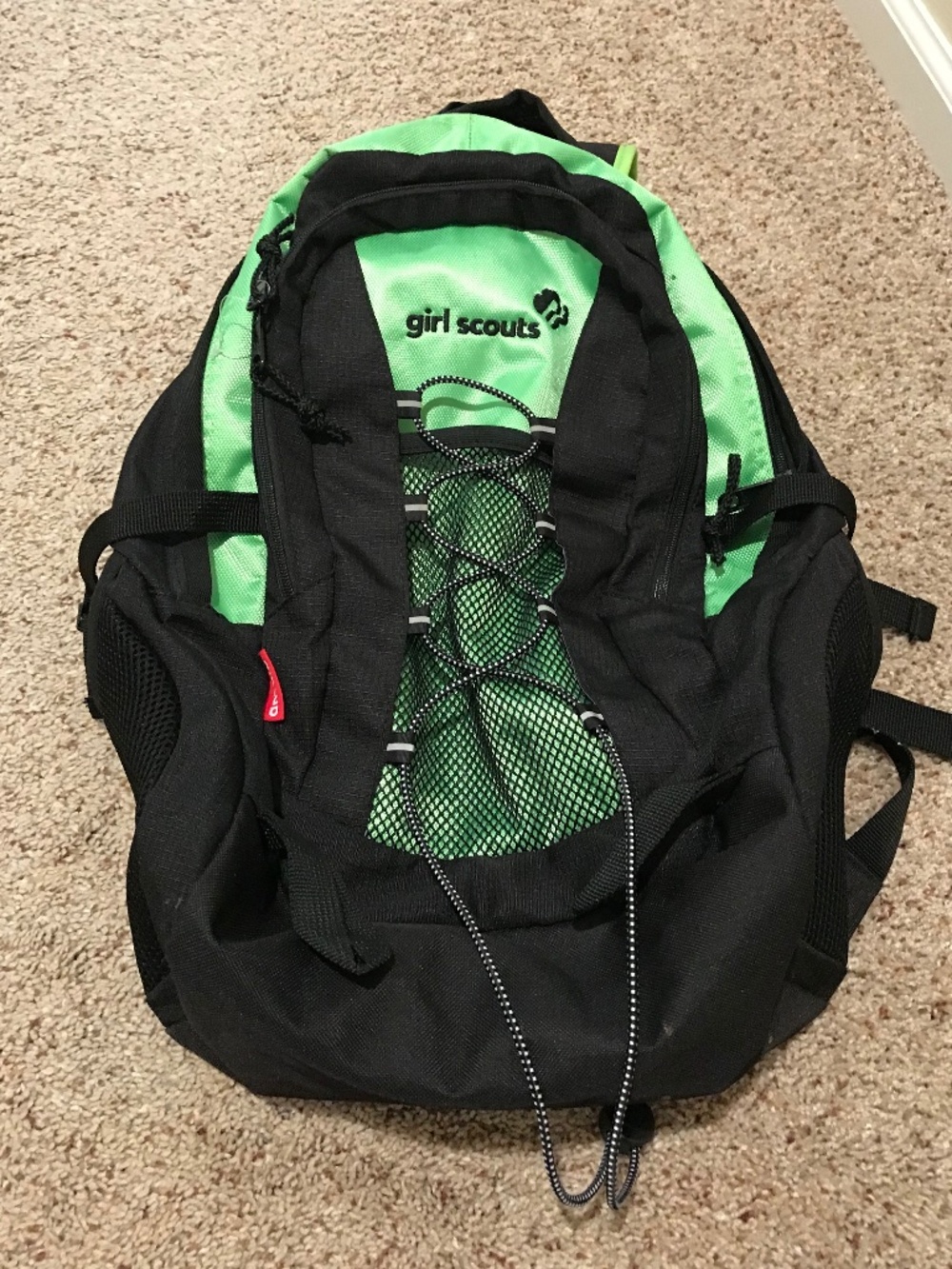 Girl Scout backpack